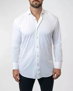 Мужская спортивная рубашка Einstein Stretch Core Maceoo, цвет White