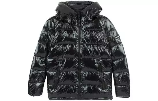 Мужская стеганая куртка Calvin Klein, Черный