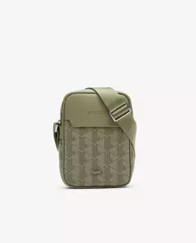 Мужская сумка через плечо Blend на молнии Lacoste, зеленый