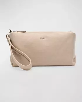 Мужская сумка Oasi Lino с двойной молнией ZEGNA, цвет Lt Pnk Sld