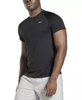 Мужская светоотражающая футболка для бега speedwick Reebok, черный
