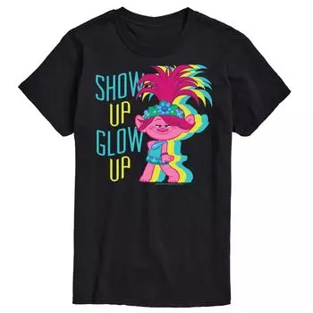 Мужская светящаяся футболка Trolls Show Licensed Character