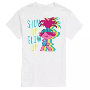 Мужская светящаяся футболка Trolls Show Licensed Character