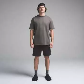 Мужская свободная футболка SKIMS, цвет gunmetal