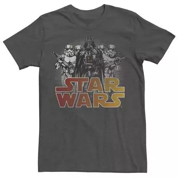 Мужская темная футболка группы Star Wars
