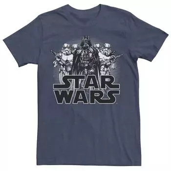 Мужская темная футболка группы Star Wars