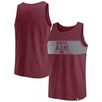 Мужская темно-бордовая майка Texas A&M Aggies Perfect Changeover с фирменным логотипом Fanatics