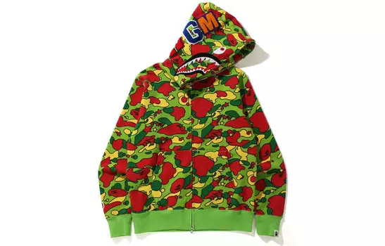 Мужская толстовка A BATHING APE, Зеленый