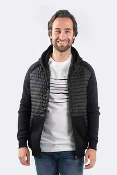 Мужская толстовка BASS темно-синяя SLAZENGER