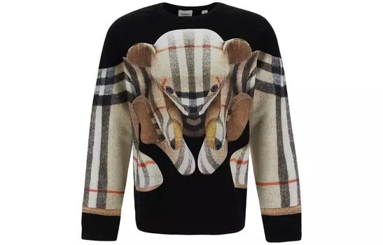 Мужская толстовка Burberry, цвет Black