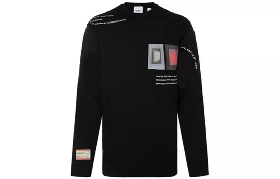 Мужская толстовка Burberry, цвет Black