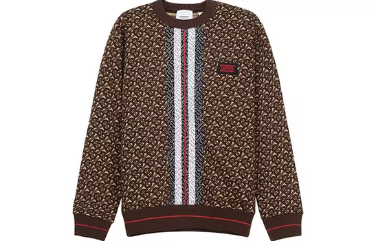 Мужская толстовка Burberry, цвет Brindle Brown
