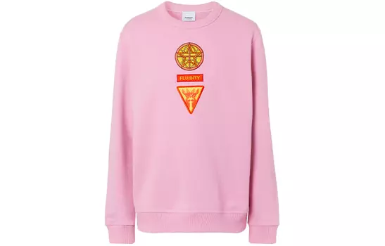 Мужская толстовка Burberry, цвет Bubblegum pink