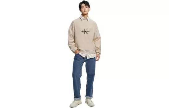 Мужская толстовка Calvin Klein, цвет Beige
