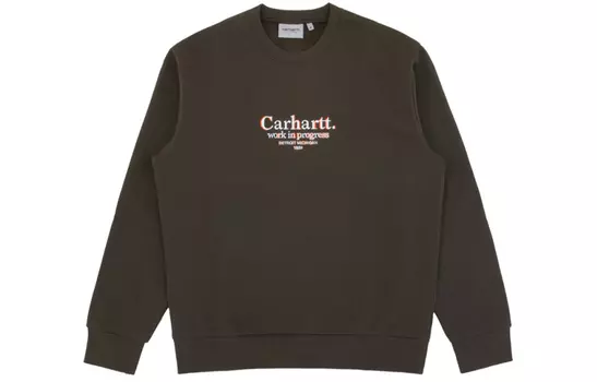 Мужская толстовка Carhartt WIP, темно-зеленый