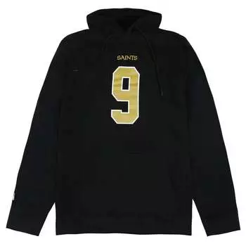 Мужская толстовка Fanatics NFL New Orleans Saints Draw Brees Fanatics, черный