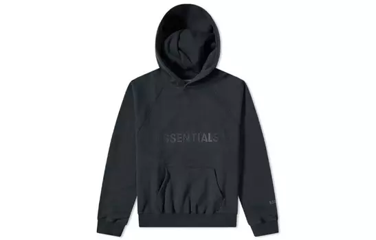 Мужская толстовка Fear of God Essentials с надписью, темно-синий
