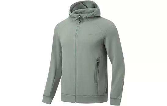 Мужская толстовка Fitness Series Dusty Green Lining, зеленый