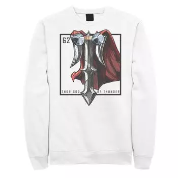 Мужская толстовка Marvel Avengers Thor God Of Thunder Element Licensed Character