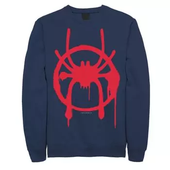 Мужская толстовка Marvel Spiderverse Miles, Blue Licensed Character, синий