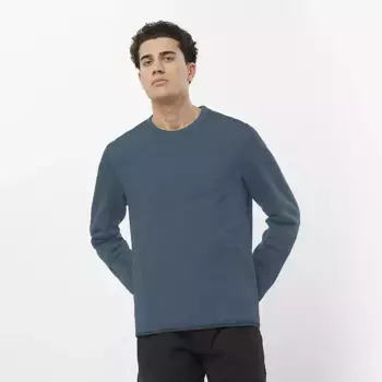 Мужская толстовка Outline Hybrid Warm Salomon, синий
