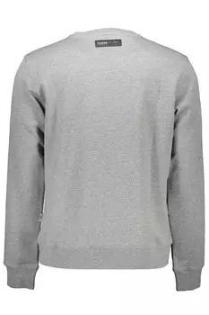Мужская толстовка Plein Sport Athletic с логотипом, серый