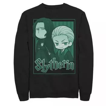 Мужская толстовка с аниме «Слизерин Снейп и Драко» Harry Potter