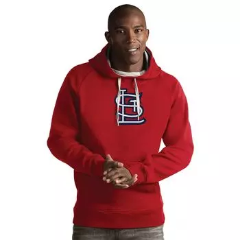 Мужская толстовка с капюшоном Antigua St. Louis Cardinals Victory
