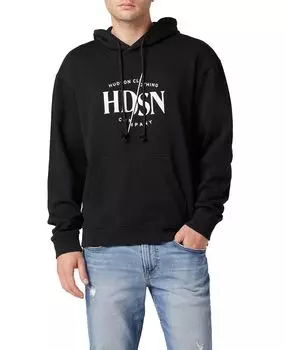 Мужская толстовка с капюшоном HDSN, черный