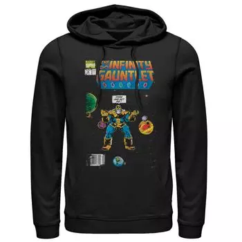 Мужская толстовка с капюшоном из комиксов Thanos Infinity Gauntlet Marvel