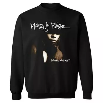Мужская толстовка с капюшоном Mary J Blige 411 Licensed Character