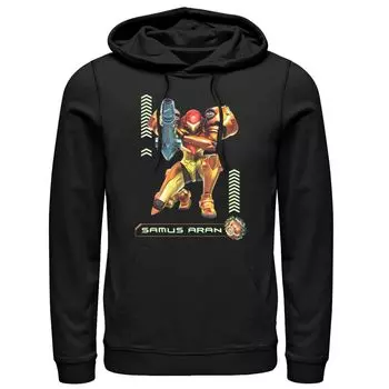 Мужская толстовка с капюшоном Nintendo Nintendo Samus Licensed Character