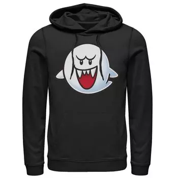 Мужская толстовка с капюшоном Nintendo Super Mario Boo Face Licensed Character