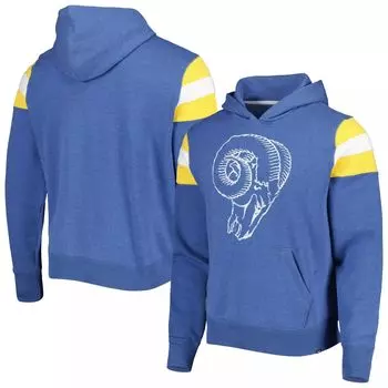 Мужская толстовка с капюшоном Royal Los Angeles Rams Legacy Premier Nico '47