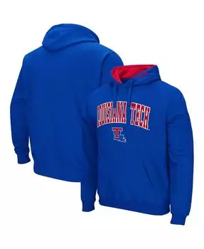 Мужская толстовка с капюшоном royal louisiana tech bulldogs arch и логотипом Colosseum