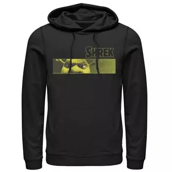 Мужская толстовка с капюшоном Shrek Angry Ogre Eyes Licensed Character