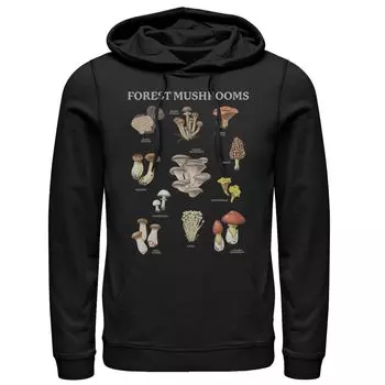 Мужская толстовка с капюшоном Wild Forest Mushrooms Draws Generic