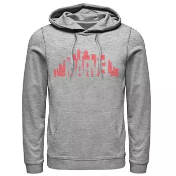 Мужская толстовка с логотипом City Skyline Marvel