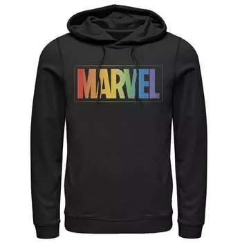 Мужская толстовка с логотипом Marvel Rainbow Gradient Licensed Character
