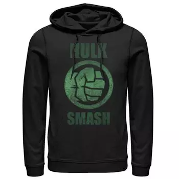 Мужская толстовка с логотипом Marvel's Hulk Smash Licensed Character