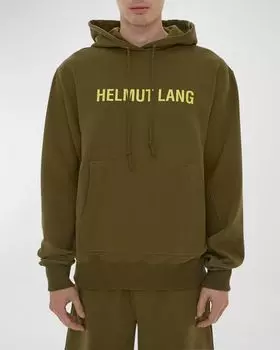 Мужская толстовка с логотипом Outer Space Helmut Lang, цвет Olive