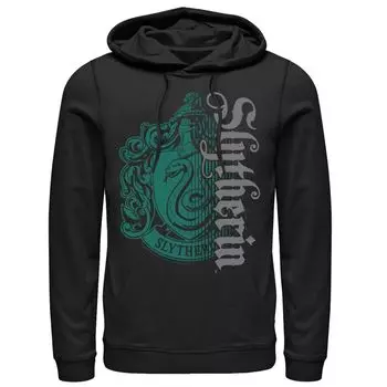 Мужская толстовка с логотипом Slytherin Dark Badge Harry Potter
