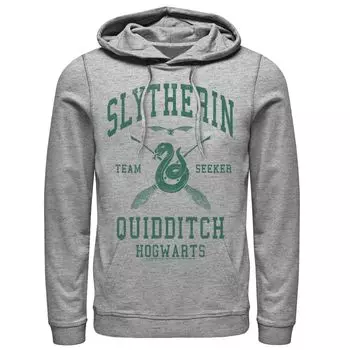 Мужская толстовка с надписью Slytherin Team Seeker Harry Potter