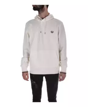 Мужская толстовка с передним карманом Fred Perry, бежевый