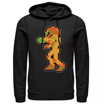 Мужская толстовка Samus Pixel Licensed Character