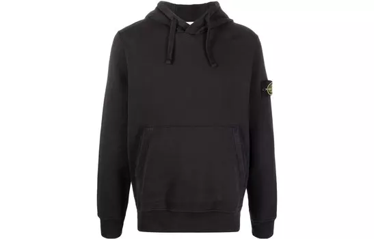 Мужская толстовка Stone Island, черный