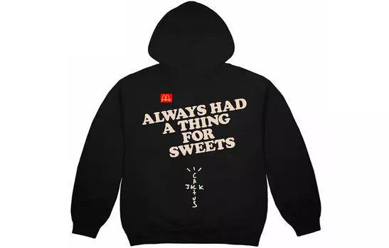 Мужская толстовка Travis Scott, черный