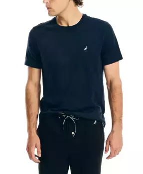 Мужская трикотажная пижамная футболка Nautica, синий