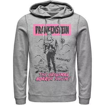Мужская универсальная толстовка с капюшоном Monsters Old Franky Poster Licensed Character
