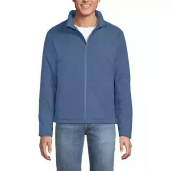 Мужская утеплённая куртка Lands' End, цвет light indigo blue